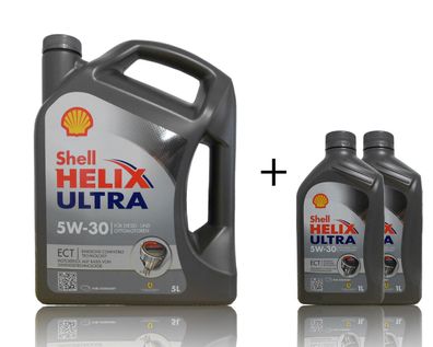 Shell Helix Ultra ECT C3 5W-30 5 + 2 Liter Motor?l Keine VW Freigabe , BMW LL04,