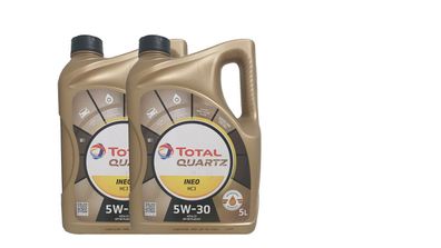 Total Quartz Ineo MC3 5W-30 ACEA C3, BMW LL04, MB 229.52 2x5 Liter