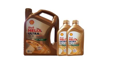 Shell Helix Ultra ECT C2/ C3 0W-30 1x5 + 1 x2 Liter VW 50400 VW 50700