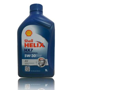 Shell Helix HX7 Professional AV 5W30, 1x1 Liter Motoren?l VW 50500 VW 50501