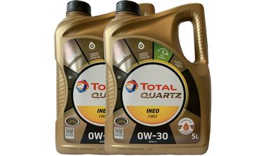 Total Quartz INEO First 0W-30 2x 5 Liter