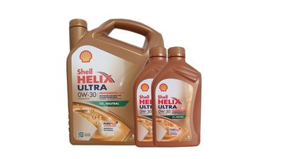 Shell Helix Ultra Professional AV-L 0W30,2 x1 + 1x5 Liter ACEA C2, C3; VW 504.00