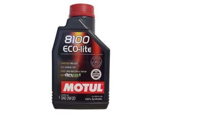 MOTUL 8100 ECO-LITE 0W-20 1x1 Liter