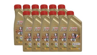 Castrol Edge 0W-20 C5 Dexos 1, Fiat 955535-Cr1, Jaguar 03.5006 12x1 Liter