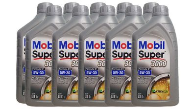 MOBIL Super 3000 Formula D1 DEXOS 1 GEN 2, Chrysler MS-6395, Ford 10x1 Liter