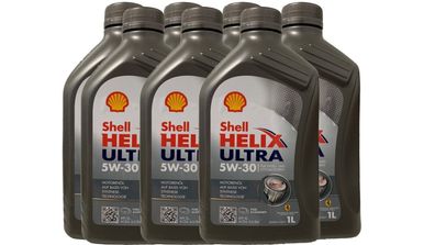 Shell Helix Ultra 5W30 7 x 1 Liter Motoren?l BMW LL-01, MB 229.5