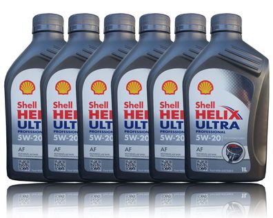 Shell Helix Ultra Professional AF 5W-20 ACEA A1/ B1 Ford WSS-M2C948-B 6x1 Liter
