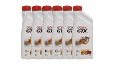 Castrol GTX 5W-30 C4 6x1 Liter, RN 0720, MB 226.51