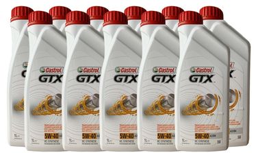 Castrol GTX 5W-40 A3/ B4, MB 229.3, VW 502 00/ 505 00 11x1 Liter