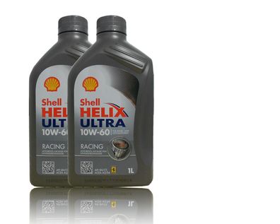 Shell Helix Ultra Racing 10W-60 2x1 Liter Motoren?l Ferarri, Fiat