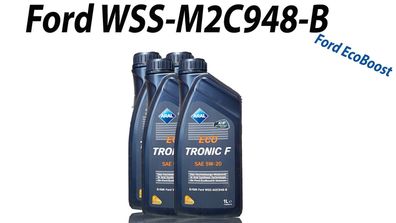 Aral Eco Tronic F 5W-20 4x1 Liter Ford WSS-M2C948-B API SN ?