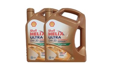 Shell Helix Ultra Professional AV-L 0W-30 2x5 Liter Motoröl VW 50400, Audi, Seat