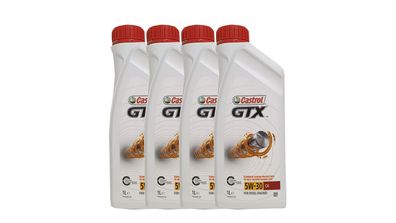 Castrol GTX 5W-30 C4 4x1 Liter, RN 0720, MB 226.51