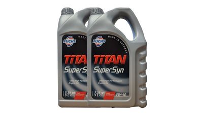 Fuchs TITAN Supersyn / 5W-40 / -2x 5 Liter Kanne
