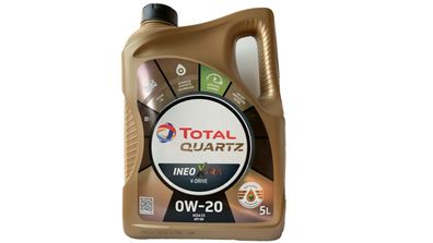 TOTAL Quartz Ineo XTRA V-DRIVE 0W-20 5 Liter