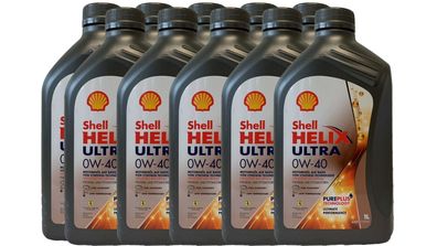 Shell Helix ULtra 0W40 10x1 Liter Motor?l MB 229.5