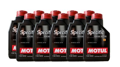 Motul Specific 504 00 - 507 00 5W-30 10x1 Liter