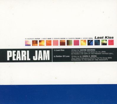 Maxi CD Pearl Jam - Last Kiss