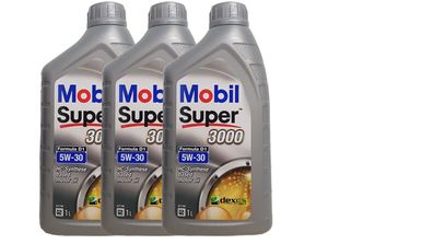 MOBIL Super 3000 Formula D1 DEXOS 1 GEN 2, Chrysler MS-6395, Ford 3x1 Liter