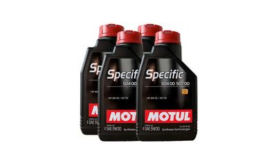 Motul Specific 504 00 - 507 00 5W-30 4x1 Liter