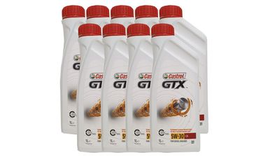 Castrol GTX 5W-30 C4 9x1 Liter, RN 0720, MB 226.51