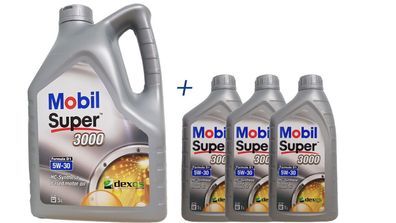 MOBIL Super 3000 Formula D1 DEXOS 1 GEN 2, Chrysler MS-6395, Ford 5 + 3x1 Liter