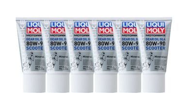 Liqui Moly 1680 Motorbike Gear Oil (GL4) 80W-90 Scooter 6x 150 ml