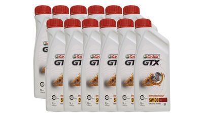 Castrol GTX 5W-30 C4 12x1 Liter, RN 0720, MB 226.51