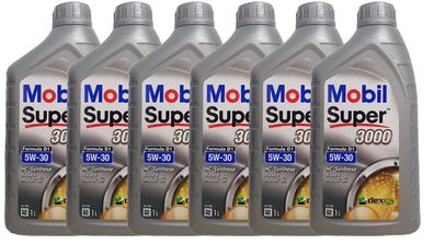 MOBIL Super 3000 Formula D1 DEXOS 1 GEN 2, Chrysler MS-6395, Ford 6x1 Liter