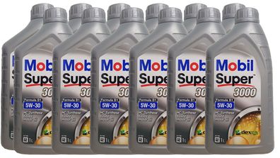 MOBIL Super 3000 Formula D1 DEXOS 1 GEN 2, Chrysler MS-6395, Ford 12x1 Liter