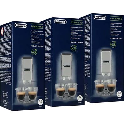 3 x Delonghi Entkalker 500ml für Kaffeevollautomaten
