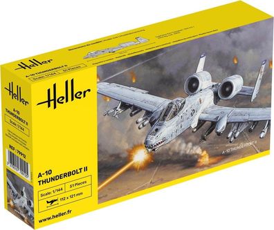 Heller A-10 Thunderbolt II in 1:144 Warzenschwein 1000799120 Bausatz 79912