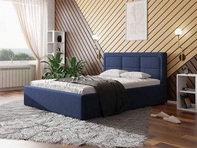 Polsterbett Classic mit Metallbettkasten Doppelbett mit Bettkasten Schlafzimmer