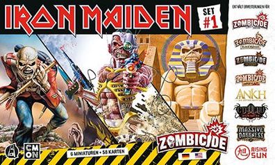 Iron Maiden Charackterpack 1 für alle gängigen CMON Titel