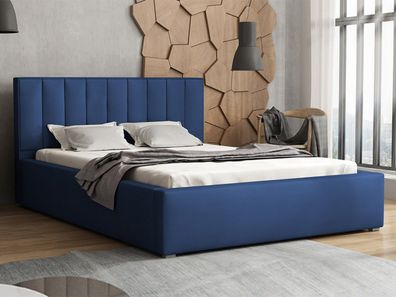 Polsterbett Ideal mit Gerolltes Lattenrost Doppelbett Modern Schlafzimmer