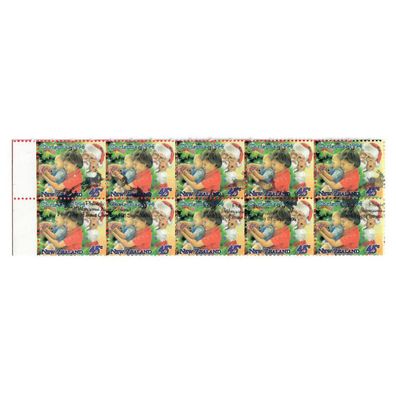 Neuseeland, Markenheftchen mit 10 x MiNr. 1376, gestempelt