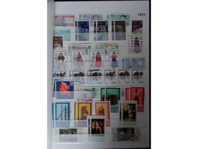 Sammlung DDR 1977 - 1990 , Blocks, * * und gestempelt