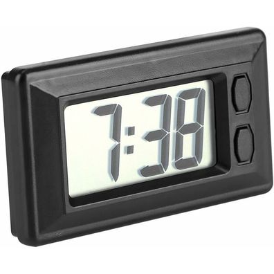 LCD-Digitaluhr: Datums-/ Uhrzeituhr mit großem LCD-Display