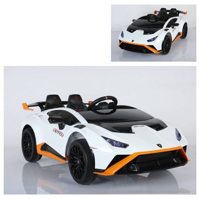 ES-Toys Kinder Elektroauto Lamborghini Huracan STO Drift Fernbedienung MP3 USB