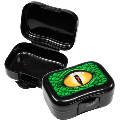 2er Set Snack-Box Dino Lunchbox Dinosaurier Snackdose Obst Kekse Nachtisch