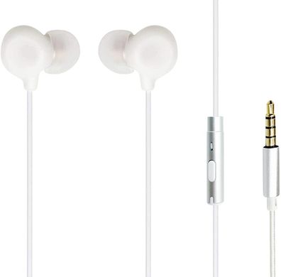 Networx Classic In-Ear-Headset Kopfhörer 3,5 mm Klinke weiß