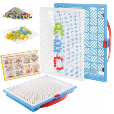 3D Puzzle Montessori Puzzle Pins Pilze Spiel 296 Stück