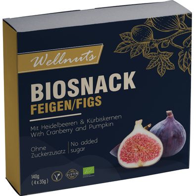 Bio Feigensnack (4x35g) 140g