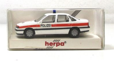 Modellauto H0 1/87 Herpa 041812 Opel Vectra GL Polizei Schweiz