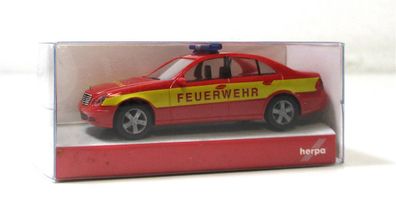 Modellauto H0 1/87 Herpa 045971 MB E-Klasse Feuerwehr