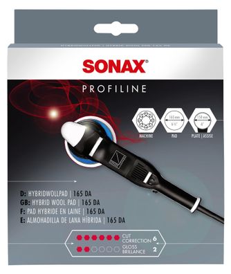 SONAX Profiline HybridwollPad 165DA