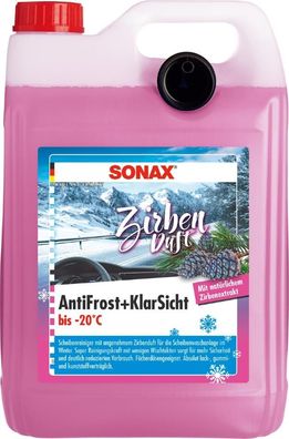 SONAX AntiFrost + KlarSicht bis -20°C Zirbe 5 L
