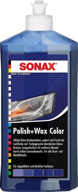 SONAX Polish & Wax Color NanoPro blau 500 ml