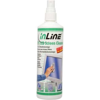 InLine Bildschirmreiniger für Monitore TFT/ LCD Pumpspray 250 ml