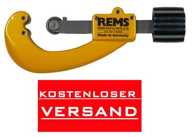 REMS Rohrabschneider RAS Cu-INOX 6-42 mm Rohrschneider Nr. 113380 Tube Cutter